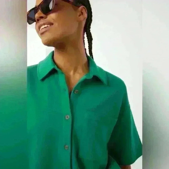 Oak and fort  button up size xs - Picture 4 of 4